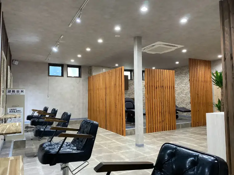 VIVA LA HAIR別府駅前店のシャンプー台